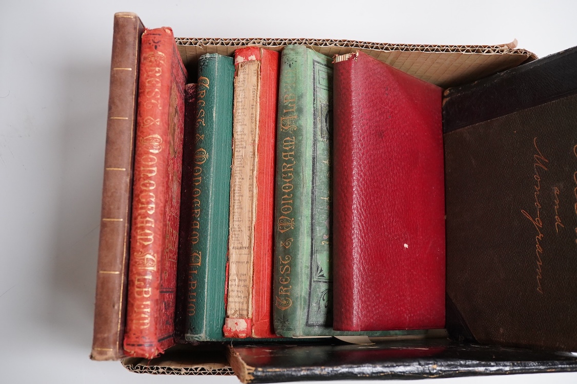 Edward Ralph Bickersteth (1904-1965), three green Morocco leather and gilt tooled albums of photographs relating to ERB’s Eton and Cambridge education and sporting achievements and travel 1918–1923, all with inscriptions